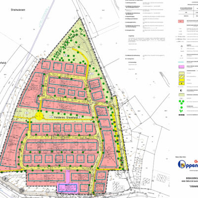 Gemeinde Oppenweiler - Bebauungsplan "Steinfeld"