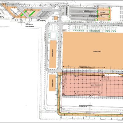 Daimler AG Erschließung Neubau "Motorenwerk Kölleda" in Thüringen